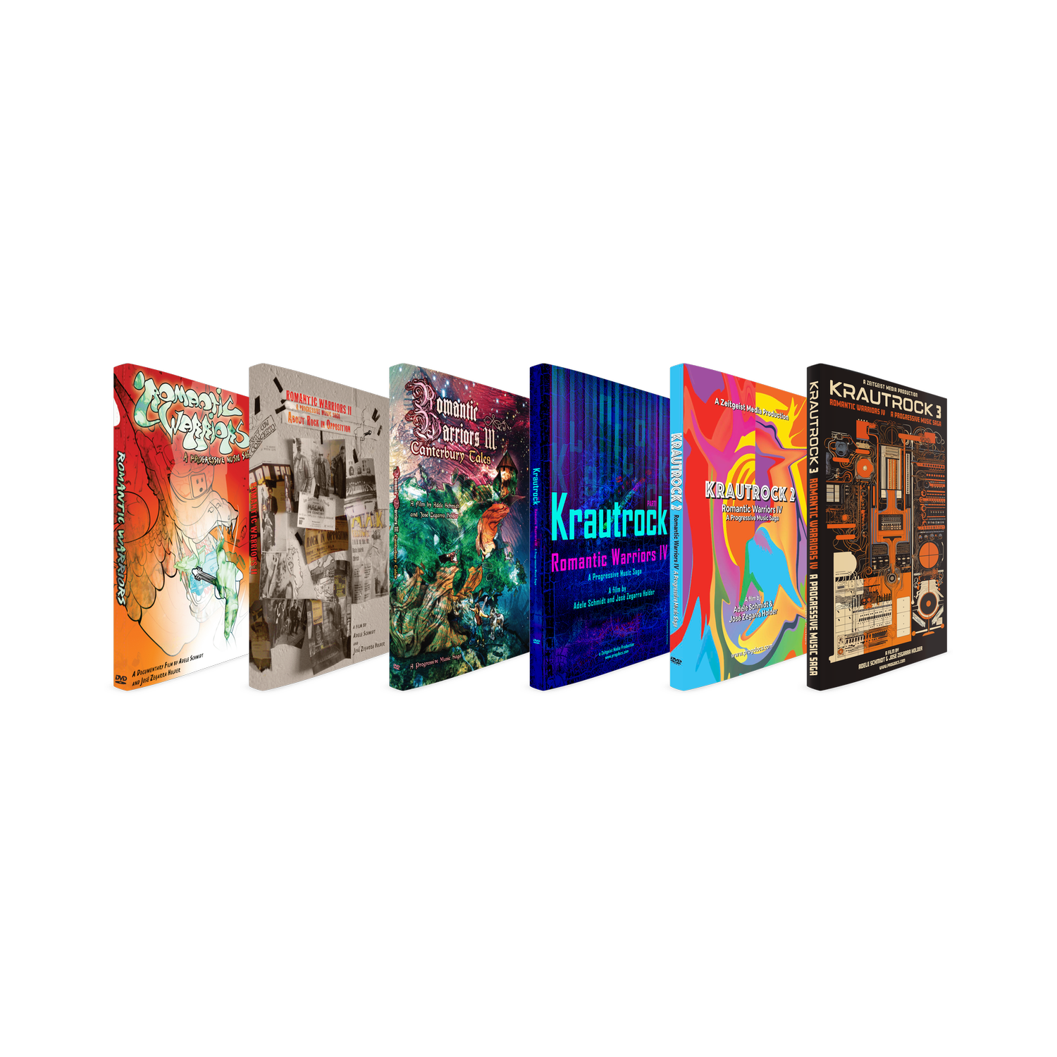 Full Romantic Warriors DVD Bundle — Progdocs